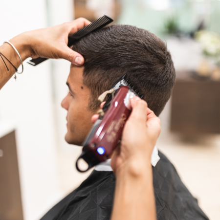 Corte de pelo de caballero