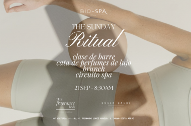 Promoción Barre + Cata de perfumes + Brunch + Spa