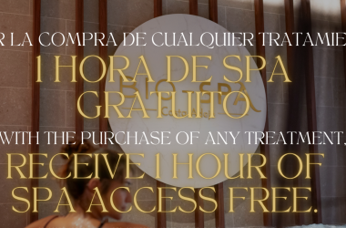 SPA DE REGALO CON TU TRATAMIENTO